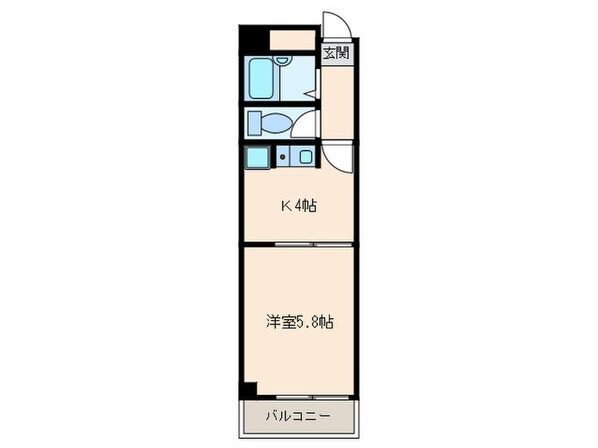 Ａフラットの物件間取画像